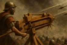 Pompéi : découverte de traces du polybolos, première arme automatique connue de l’histoire