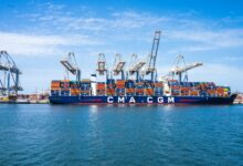 Un navire de CMA CGM