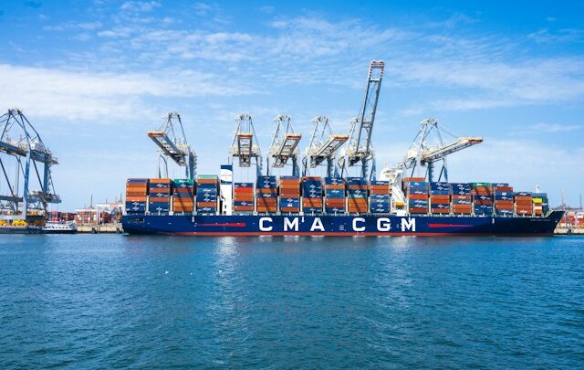 Un navire de CMA CGM